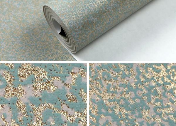 Contemporary Removable Living Room Wallpaper , Non Woven Wallcovering Soundproof