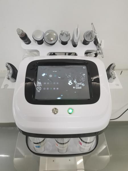 Venta caliente 8 en 1 máquina de belleza facial dispositivo de tratamiento de la piel