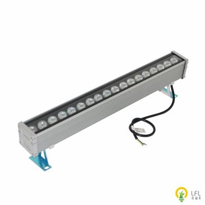 Iluminação exterior comercial do diodo emissor de luz da arruela da parede IP65 com material de alumínio prolongado 18W
