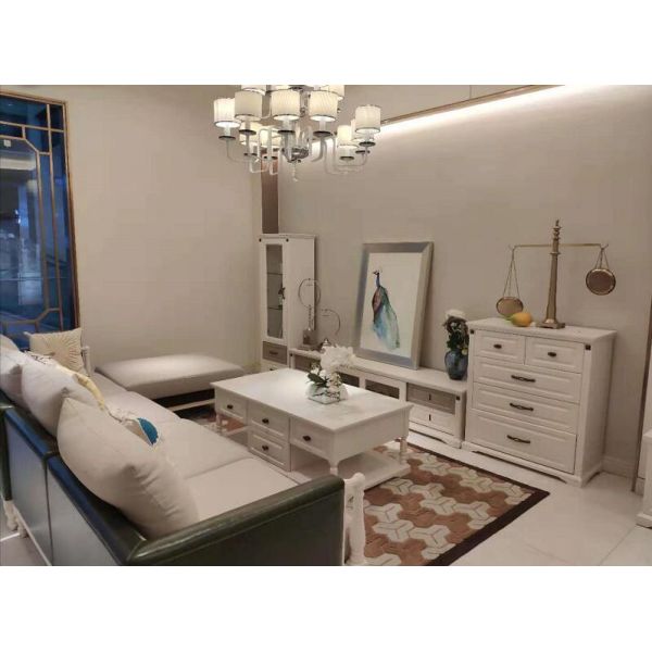 Elegant European Contemporary Furniture , 3 Piece Living Room Cabinet Set