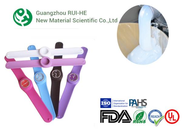 Optics Transparent Liquid Silicone Rubber RH5350-50® High Transparency Customized Color