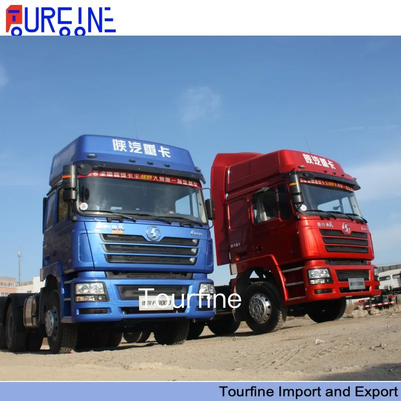 380HP Shacman F3000 6x4 Tractor Head Truck For Heavy duty Logistics Container Transportation