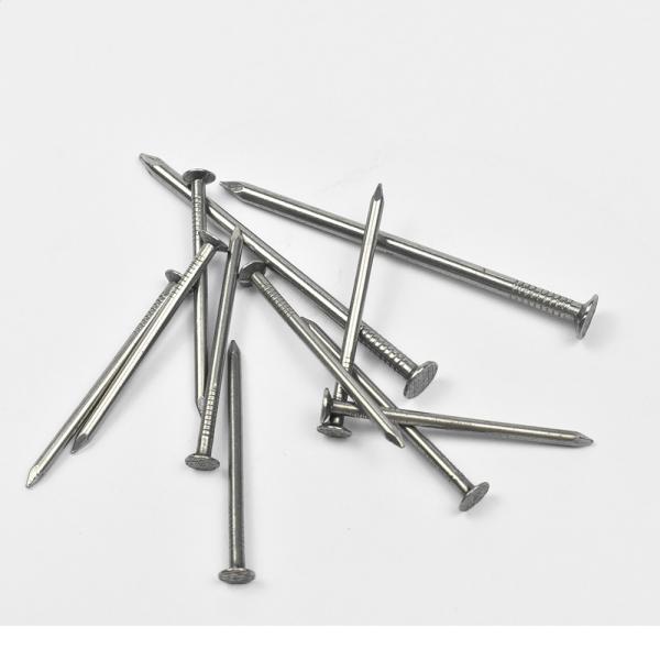 Stainless Steel Galvanized Common Nails With Bright Finish 2 Inch 13 Gauge