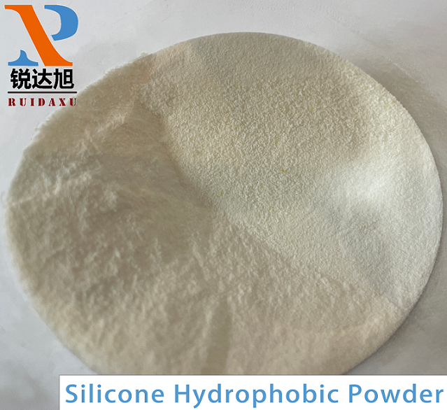 SILICONE HYDROPHOBIC POWDER white flowing powder organosilicon hydrophobic agent for cement-based polymer waterproofing mortar, hard waterproofing mortar, gypsum-based mortar, self-leveling