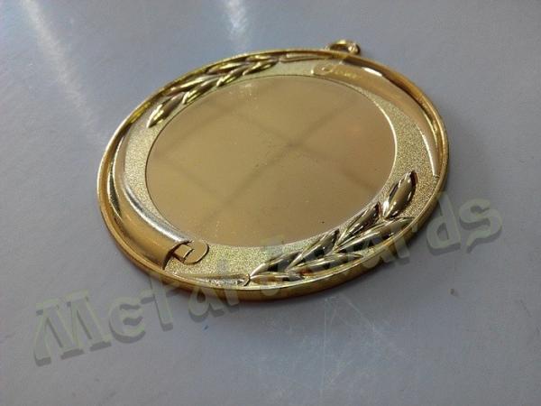 3D Lacework Engraved Soccer Medals For Kids , Custom Medals And Ribbons