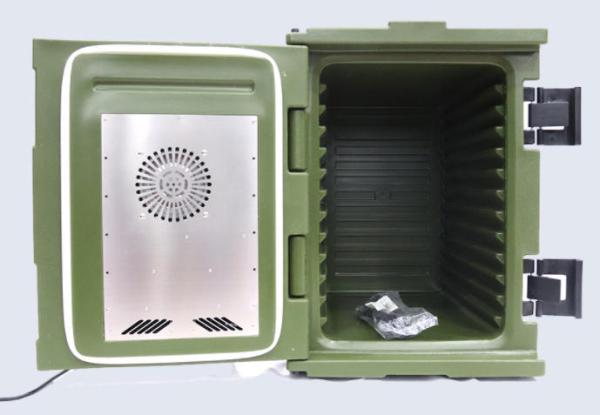 82 Qt Hot Box For Catering Electric Heated Insulated Food Pan Carrier 90L