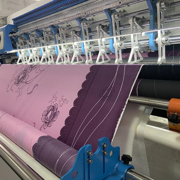 ZOLYTECH mattress machinery computerized quilting machine chain stitch for quilts WV15 1500rpm