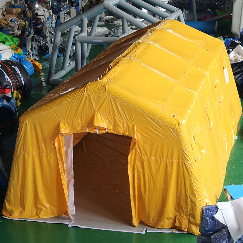 Hot Sale Outdoor Waterproof Inflatable Double Layer Square Medical Isolation Tent China Factory Durable