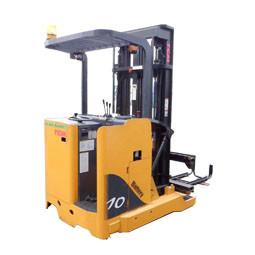 TCM 1 Ton Used Electric Forklift Lateral And Front Stacking Trucks 3.5m Lifting Height