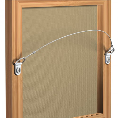 Провод и D-кольца рамки кабеля безопасности нержавеющей стали провода вешалки изображения вися