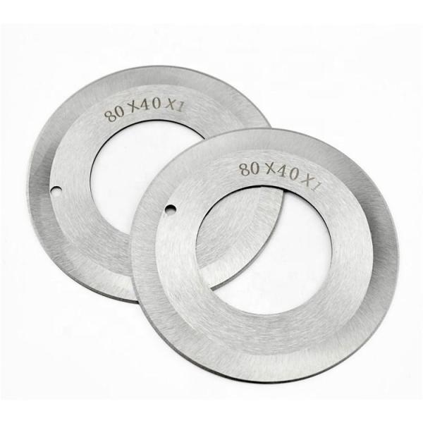 80X40X1mm HSS Industrial Round Knife Blade For Cutting Leather