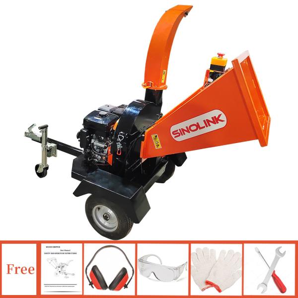 429cc 14HP Kohler Residential Wood Chipper Machine Small Tree Mulcher Shredder
