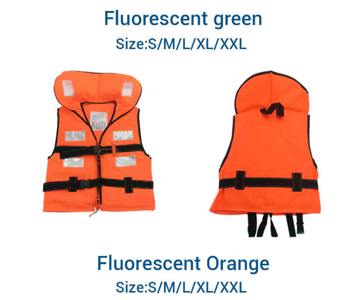 Цвет ИСО9000 дневных зеленых облегченных спасательных жилетов яркий