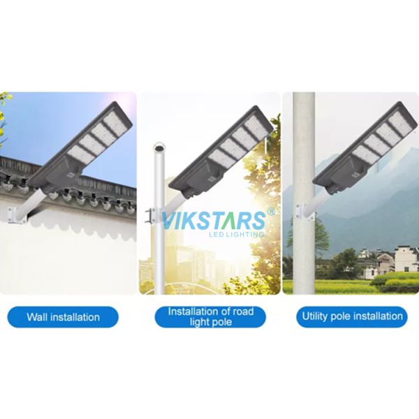 Solar Power Street Light Aluminum Lamp Body For Engineering Lighting