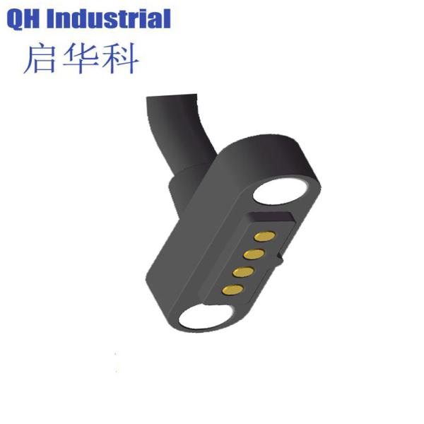 4Pin Malaysia Computer Connector Magnetic Spring Loaded Connector Magnetic spring loaded pin Cable Connector