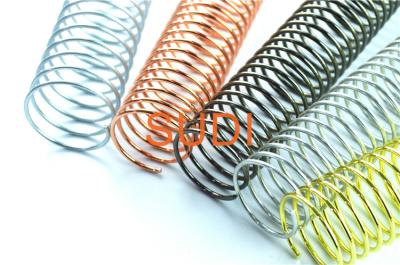 O emperramento espiral do metal 1-1/4Inch da dimensão 32mm bobina para o livro da bobina