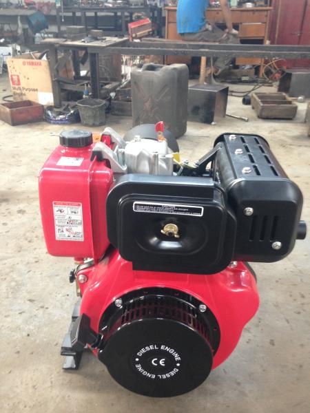 50KN Hiearns diesel engine Diesel Cable Winch pulling machine for pulling hoisting lifting