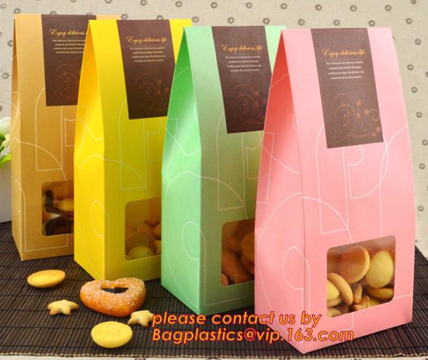 take away brown paper food bag,Bakery Sandwiches Food Custom Printed Kraft Paper Bread Bags,Reusable Sandwich Bread Toas