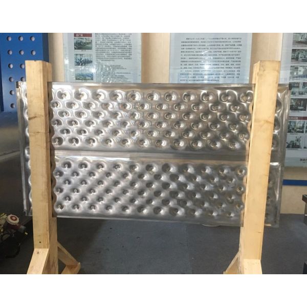 Плита подушки теплообменного аппарата нержавеющей стали SS316L 1m2 для танка молока