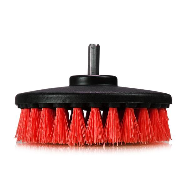 Home Using Electric Drill Cleaning Brush 4in Plastic Wire Nylon