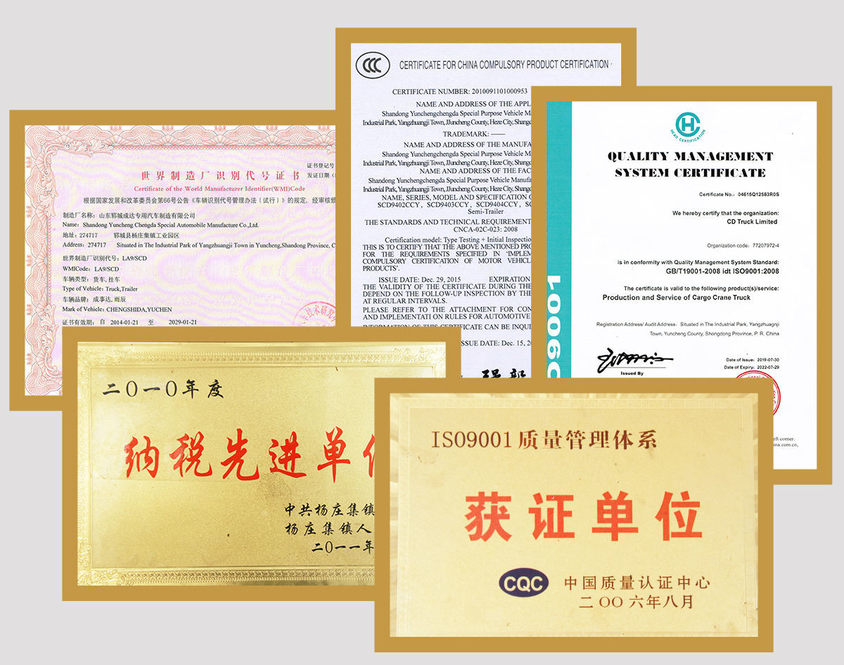 HUNAN DECOMLLC SUPPLY CHAIN CO., LTD. Сертификации