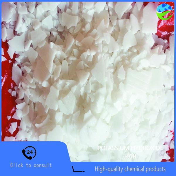 Industrial Grade Potassium Hydroxide Flakes 90% for Electroplating