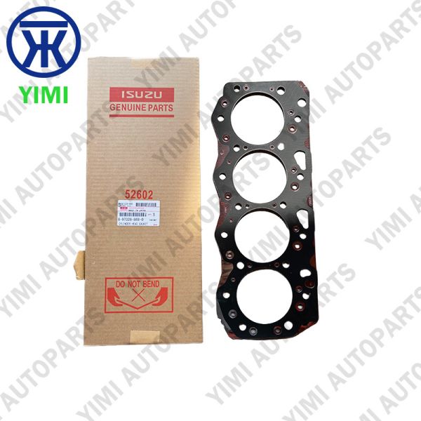 Cylinder Head Gasket with Multi-Layer Steel (MLS) Construction and 96.5 mm Bore Diameter for ISUZU 4JJ1 4JK1 Engines