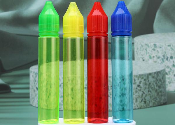 verde 30ml azul para o líquido de Vape, óleo claro, garrafa líquida da garrafa do eliquid da garrafa do conta-gotas