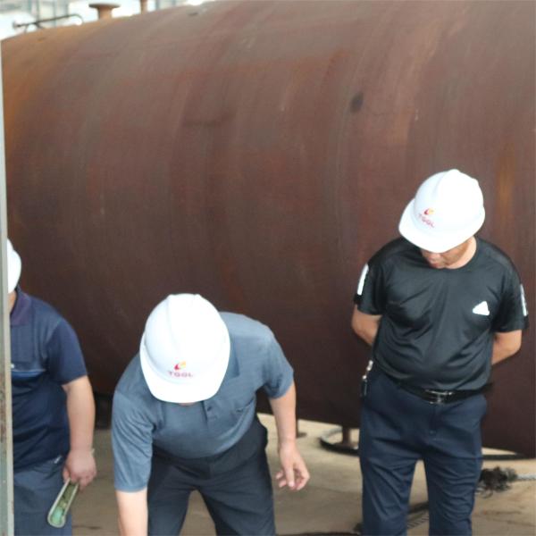 Caldeira de Vapor de Biomassa com Grade de Corrente Industrial 1-20t/H Estrutura Horizontal