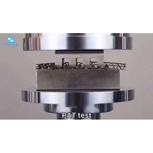 Аппаратура картона давления прочности толкотни кольца машины коробки коробки 13MM/MIN испытывая