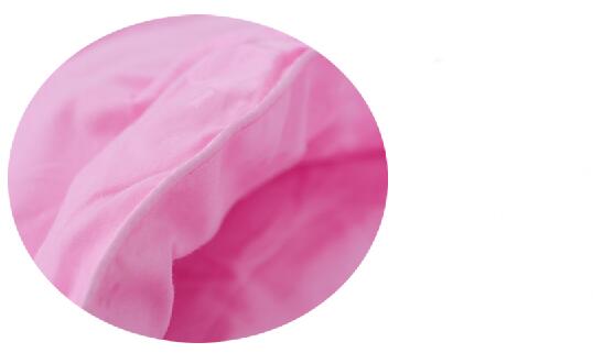 Natural mulberry silk quilt 100% cotton jacquard fabric in light pink /dark pink color