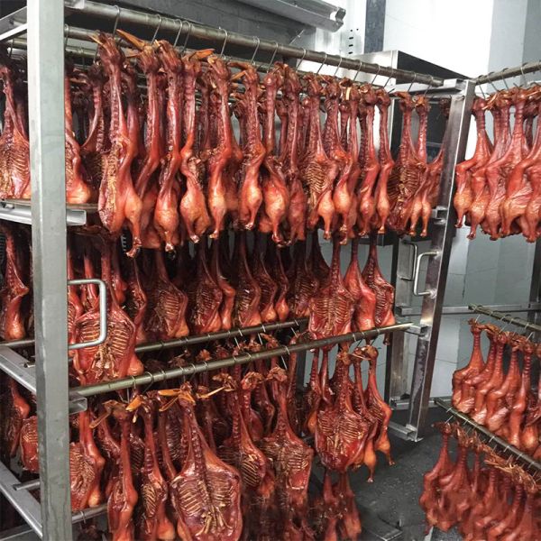 Печь машина обработки мяса цыпленка машины курильщика сосиски засыхания