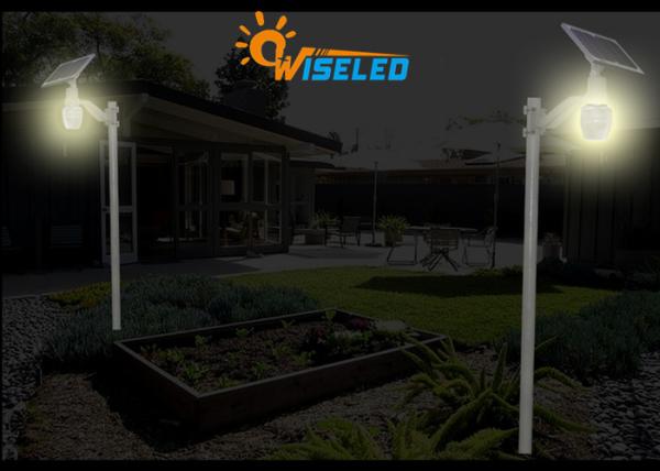 6W / 9W /12W Garden Solar LED Street Light With Intelligent Remote Control