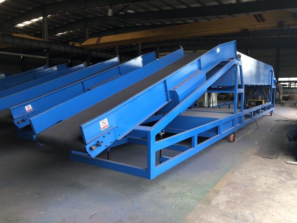 Dockless Telescopic Loading Conveyor with Inclined Belt Conveyor Tail