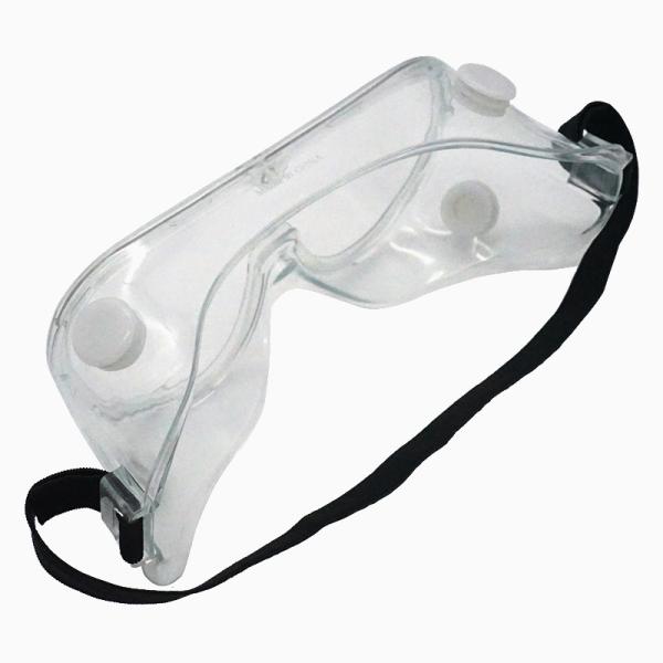 Olho médico químico 160*85mm protetor dos óculos de proteção de segurança do PVC do CE anti