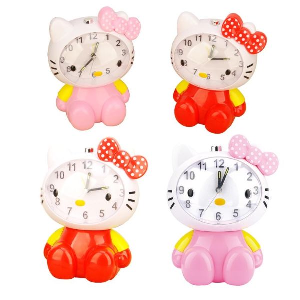 Hello Kitty design voice alarm clock
