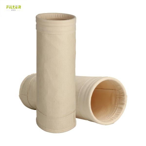 PTFE Membrane Dust Collector Polyester Nomex Filter Bag For Gas Purification