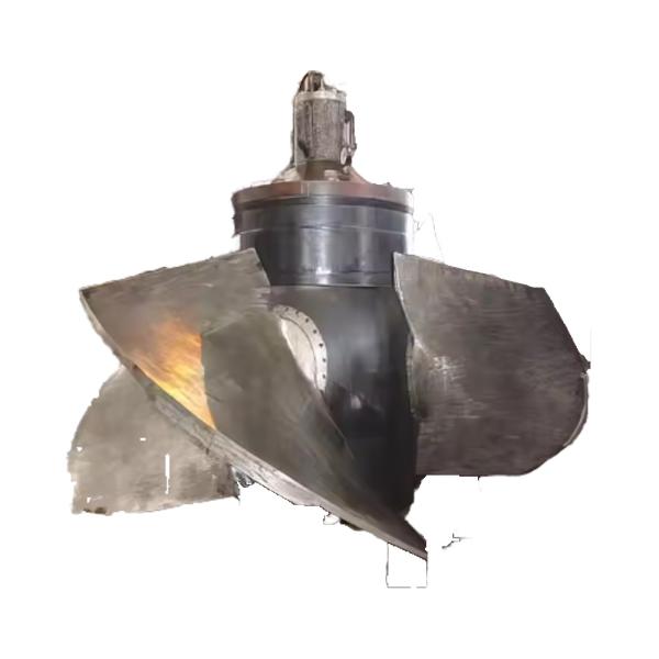 Vertical Kaplan Turbine Runner Blade Fixed 6-20KV Generator Voltage Kaplan Hydro Turbine