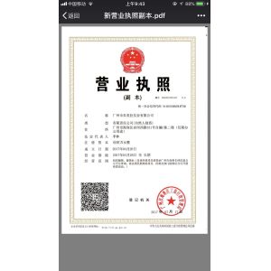 Guangzhou Jumila Industrial CO., LTD Certifications
