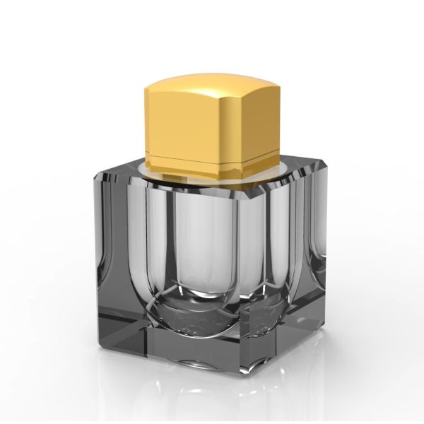 Deluxe Custom Design Perfume Bottle Cover LOGO Available Zinc Alloy