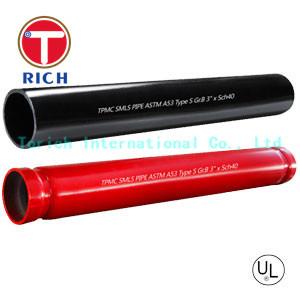UL Certification ASTM A795 Black and Hot Dipped Zinc-Coated(Galvanized)Welded fire protection pipes