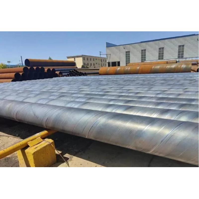 Q345 20# 5mm~500mm Round Welded Spiral Stainless Carbon Steel Pipe Polish Decorative Tube For Water Gas Pipeline