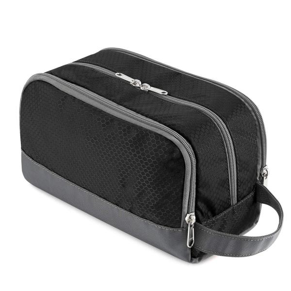 Water Resistant Mens Nylon Travel Toiletry Organizer