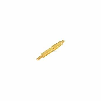 DC 12 V Pogo Test Pins Male Terminals Brass Material High Stability High Current