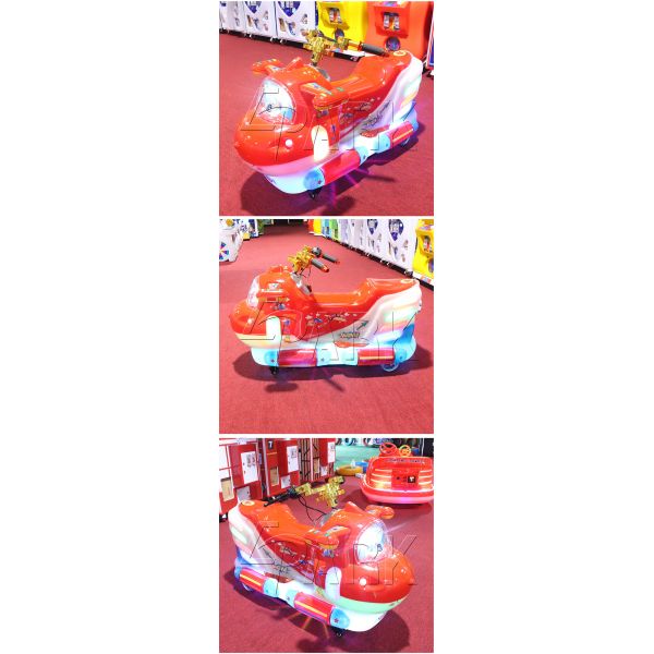 Remote Control Coin Op Kiddie Rides Motorbike / 50W Coin Operated Motorcycle