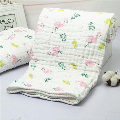 Summer Muslin Baby Blankets Silky Bamboo Sleeping Quilt Zero Formaldehyde