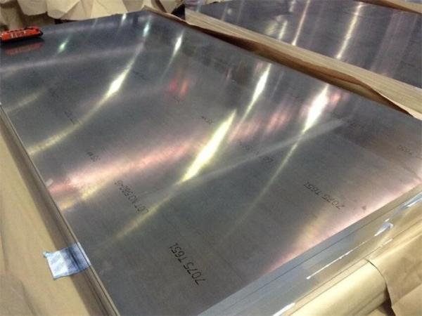 High Durability Aircraft Aluminum Plate T6 / T651 7075 Grade Square Shape