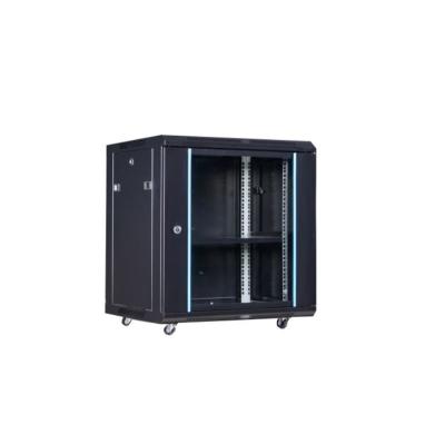 12U Surface Finish Degreasing Picking Phosphating Powder Coated Server Rack Cabinet