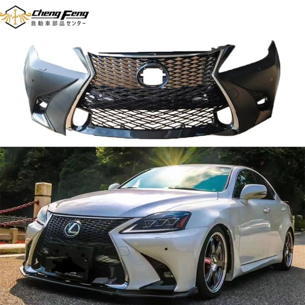 Factory Direct Pp Car Body Kit Update GSF Facelift F-sport Style Is250 Front Bumper for Lexus IS250 IS300 2006-2012