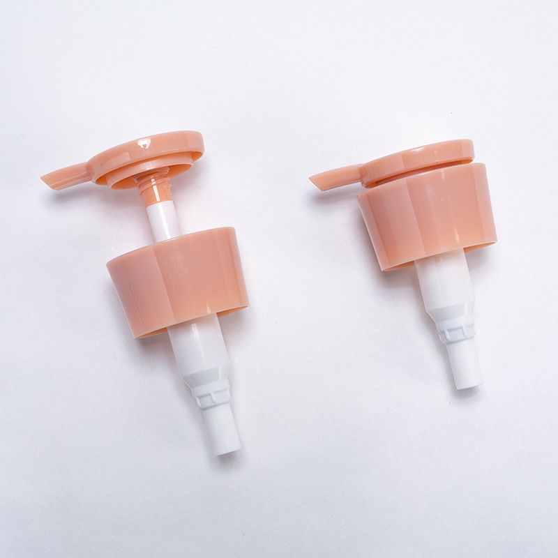 Customized Colour 4CC Screw Lock Black Lotion Pump for Shampoo Bottle  33/410  pink Lotion Pump